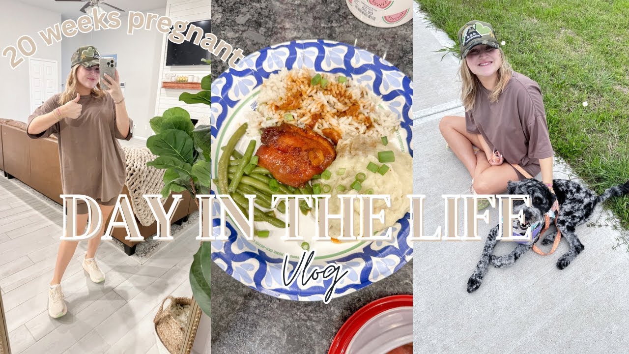 SPEND THE DAY WITH ME | INSTANT POT RECIPE | DOG PARK | PREGNANCY CRAVINGS | The Basham’s