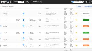 Celebrity Tookan Dashboard Bulk Delete Tasks Profile