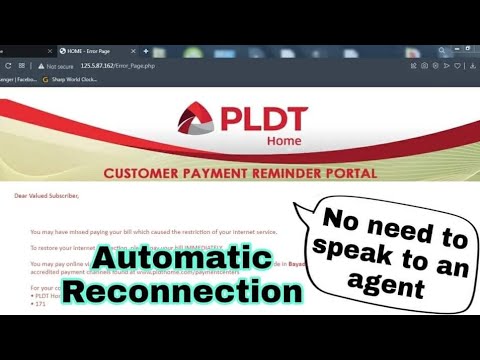 How to Automatically Reconnect Restricted internet PLDT. Naputulan nang internet.