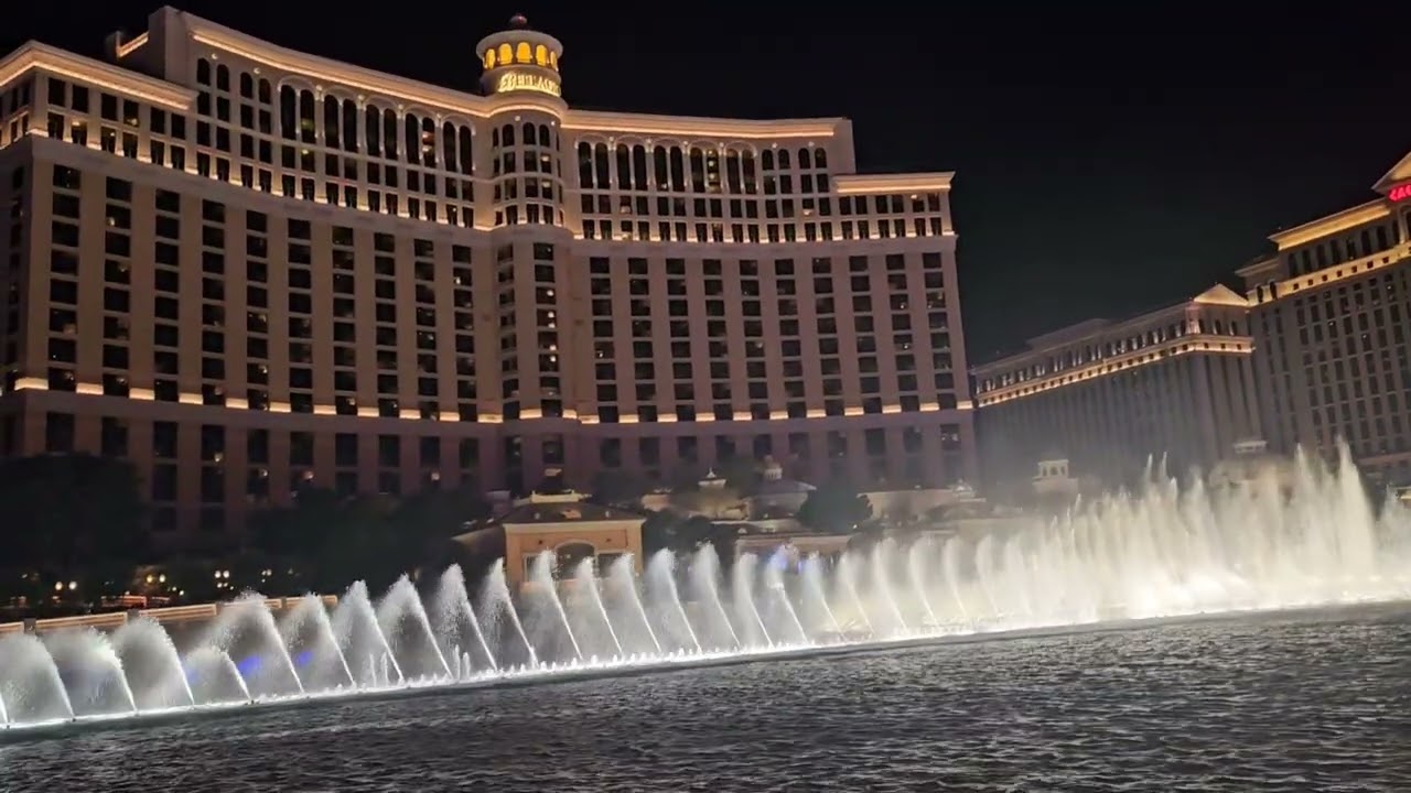 Time to say goodbye - Las vegas Bellagio Hotel 분수쇼