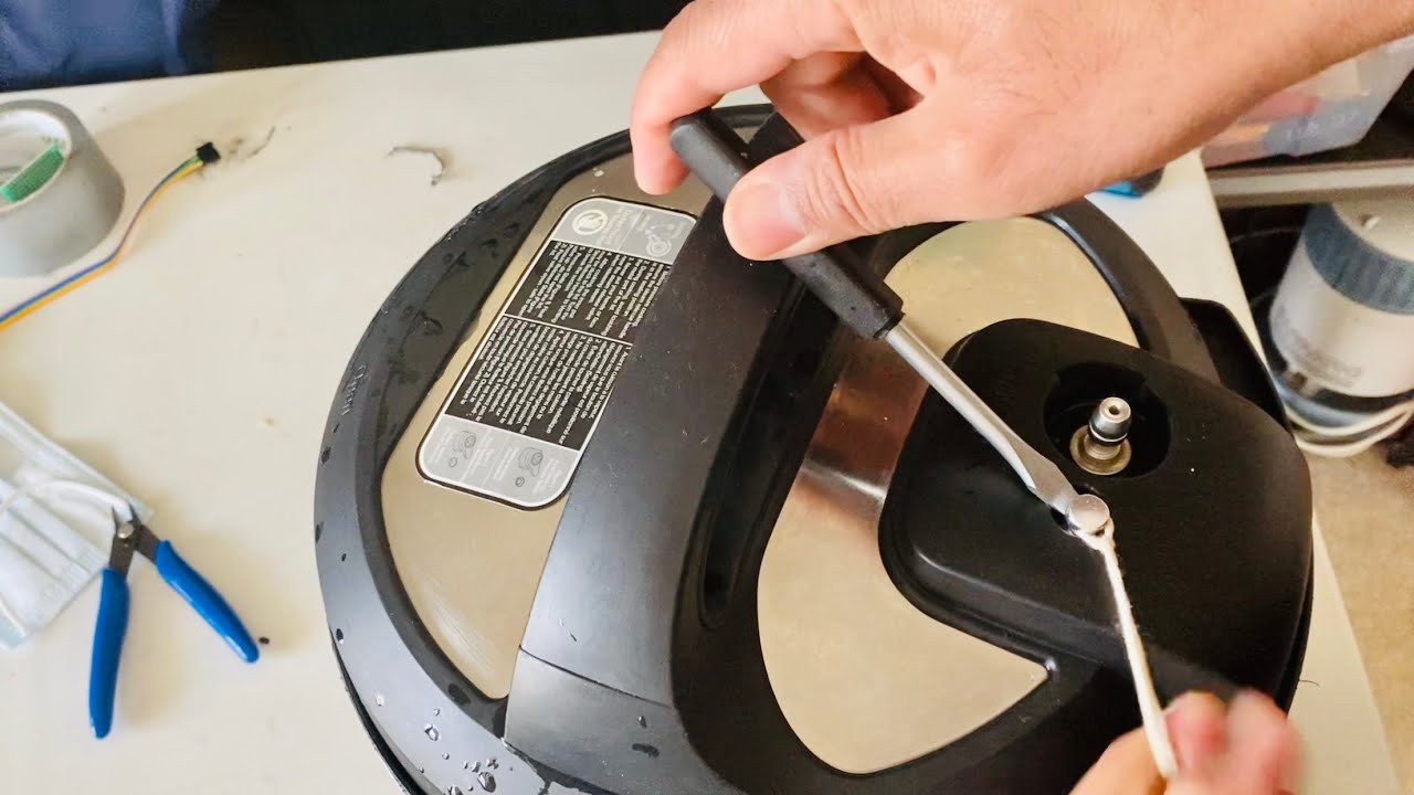 How to open stuck instant pot lid 