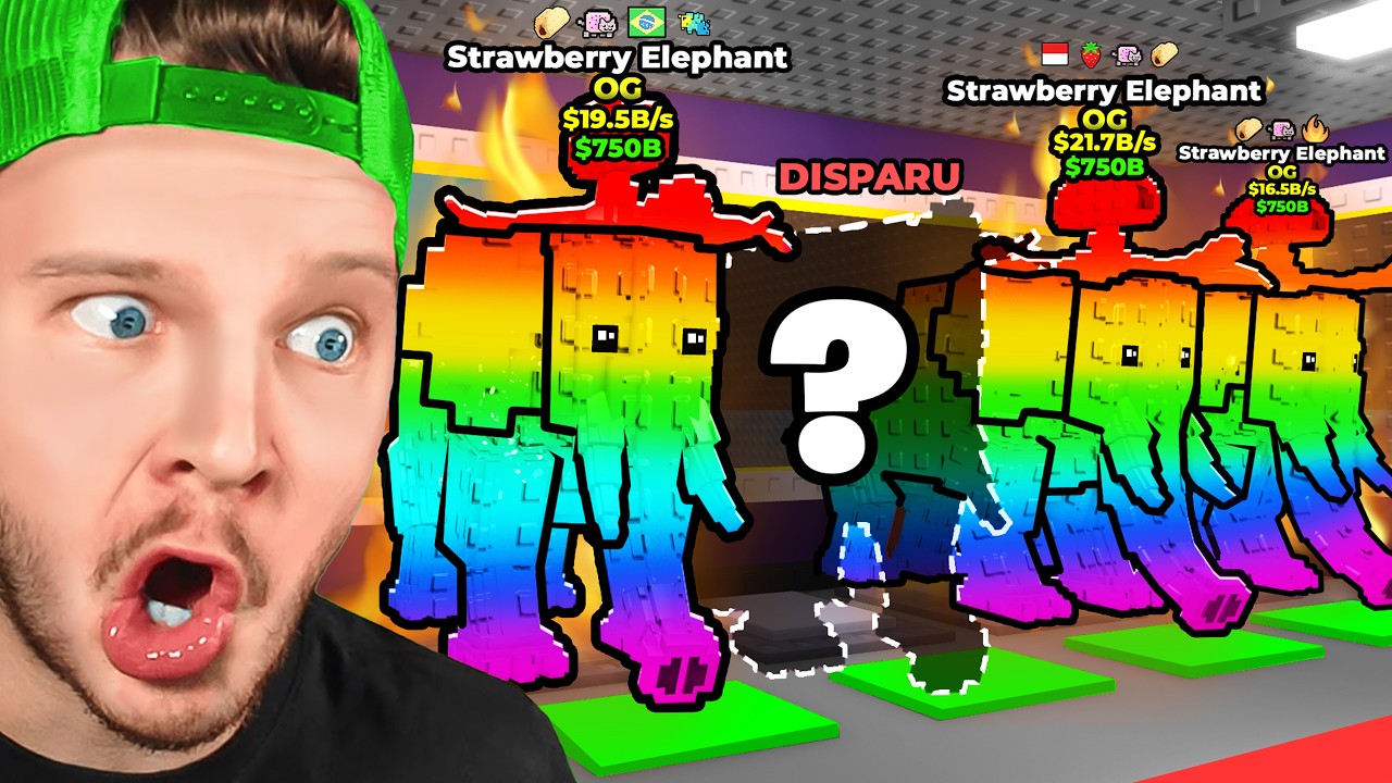 Un Strawberry Éléphant a DISPARU de la Base des French Tacos.. 