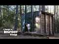 An actual BIGFOOT trap in the Oregon forest