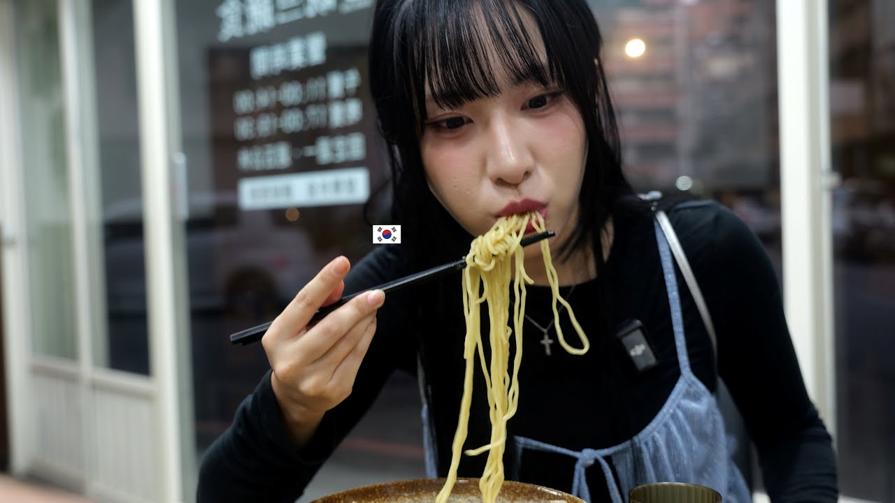 在台灣才發現吃素食也會胖的事實的韓國美女..對我是美女