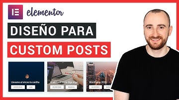 ✅ Mostrar Custom Post con tu propio diseño con Elementor | CPT + ACF