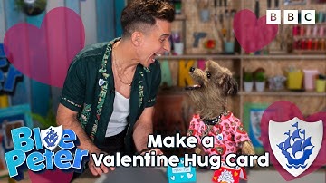 Make a Valentine Hug Card With Hacker T Dog And Russell Kane