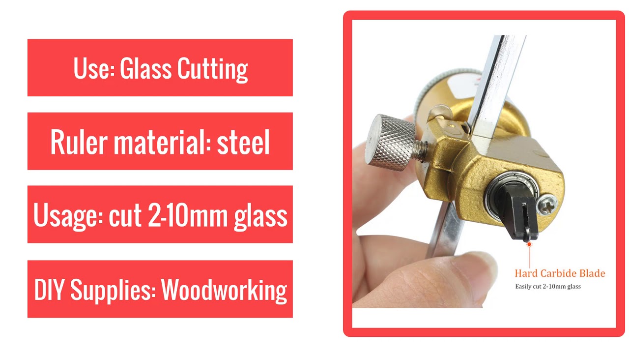 industry glass cutter 400mm circle diameter compasses cutting glass drill with suction cup