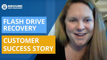 Flash Drive Recovery Customer Success Story | Secure Data Recovery