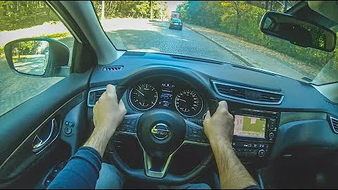 Nissan Qashqai II | 4K POV Test Drive #388 Joe Black