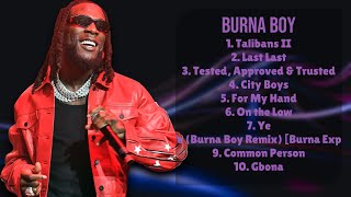 Burna Boy-Prime picks for your playlist--Unmoved