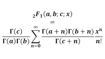Some Hypergeometric Function Exercises