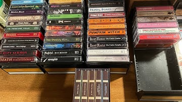 My Cassette Collection! Dungeon Synth, Metal, etc.