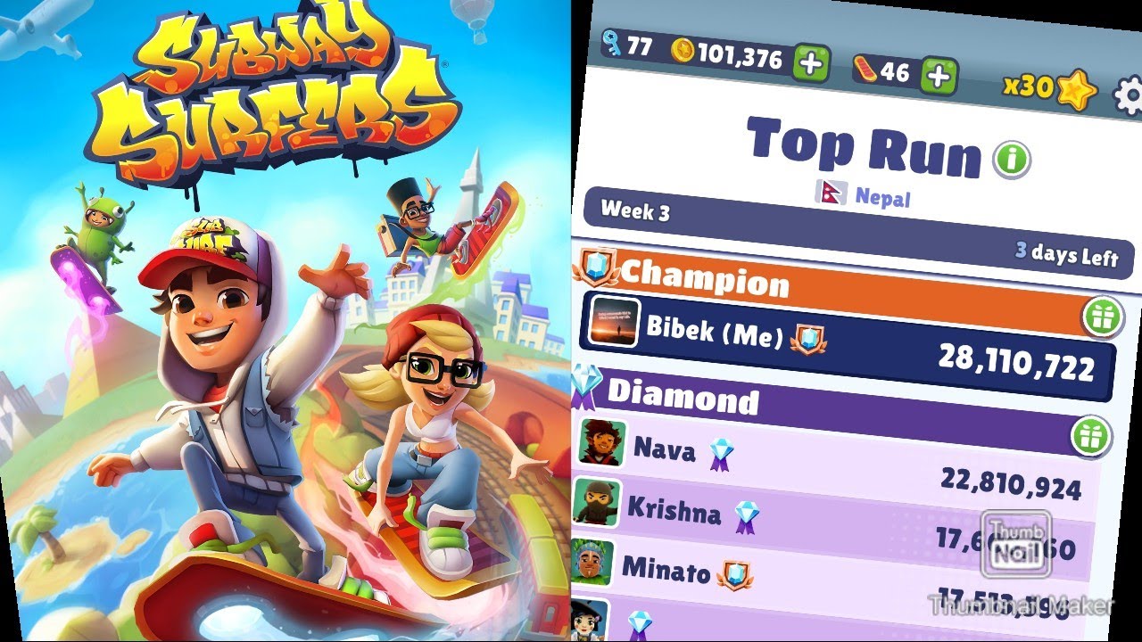 This Country is CRUSHING Subway Surfers Speedrunning, Real-Time   Video View Count