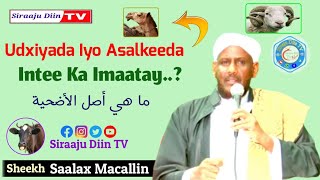 Udxiyada Asalkeeda Yaa Laga Soo Gaaray | Sheekh Saalax Macallin Cabdullaahi | Daawasho Wacan 