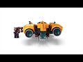 Video: LEGO® 76254 MARVEL Mazuļa Raķetes kosmosa kuģis