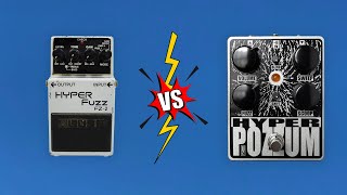 Boss Hyper Fuzz FZ-2 vs Unsound Circuitry Hyper Pozzum V2 - battle for the Electric Wizard tone