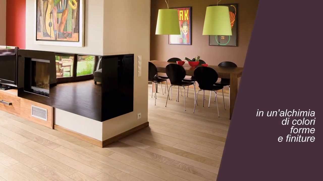 Parquet slim design di woodco prefinito in rovere di slavonia e ... Parquet prefinito teak