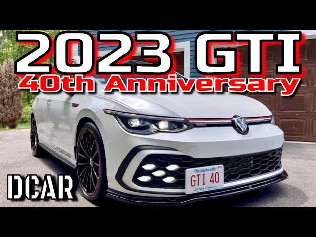 2023 VW Golf GTI 40th Anniversary Edition Marks Four Decades Of Hot Hatches  In The US