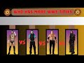 CM Punk vs Jeff Hardy vs Kane vs Undertaker | Every WWE Title Won Compared #wwe #raw #smackdown