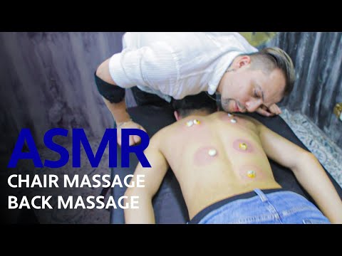 ASMR | Sleep Massage and Asmr Back Massage on Chair and Table