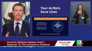 Gov. Newsom on creating open-sourced resources for COVID-19 data