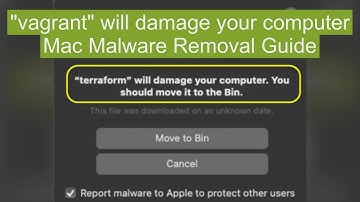 “vagrant” will damage your computer Mac Virus Removal Guide