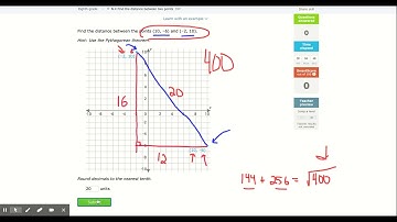 IXL | Find the distance between two points | 8th grade math