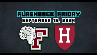 Flashback Friday: Fordham University vs. Harvard University (September 15, 2024)
