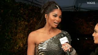 Ciara's MET Gala Interview w/ Vogue | [HD] 2022