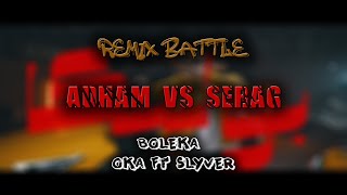 Adham VS Serag | Boleka (Slyver Ft Oka) | Remix Battle Resimi