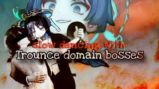 Wanderer slow dances with all trounce domain bosses