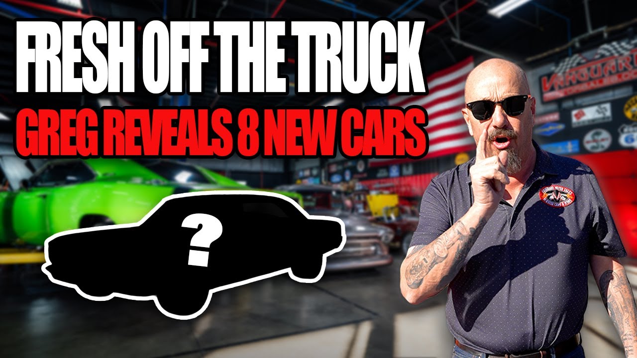 Fresh Off The Truck: Greg Reveals 8 New Cars! [EP. 11] - YouTube
