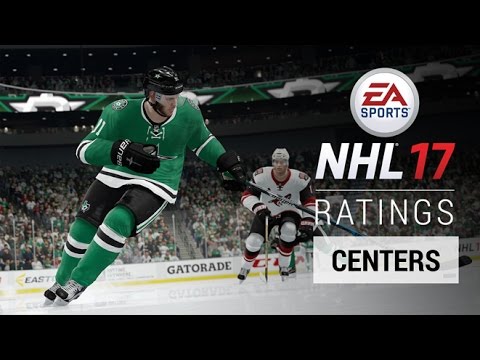 NHL 17 RATINGS - 10 BEST CENTERS REVIEW 