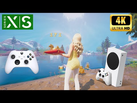 Xbox Series S Controller Fortnite Gameplay | Chapter 6 Zero BUILD | 4k 120 FPS