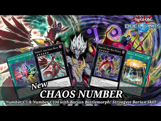 New Vector's Chaos Number Deck with Barian Battlemorph! Strongest Barian!  [Yu-Gi-Oh! Duel Links]