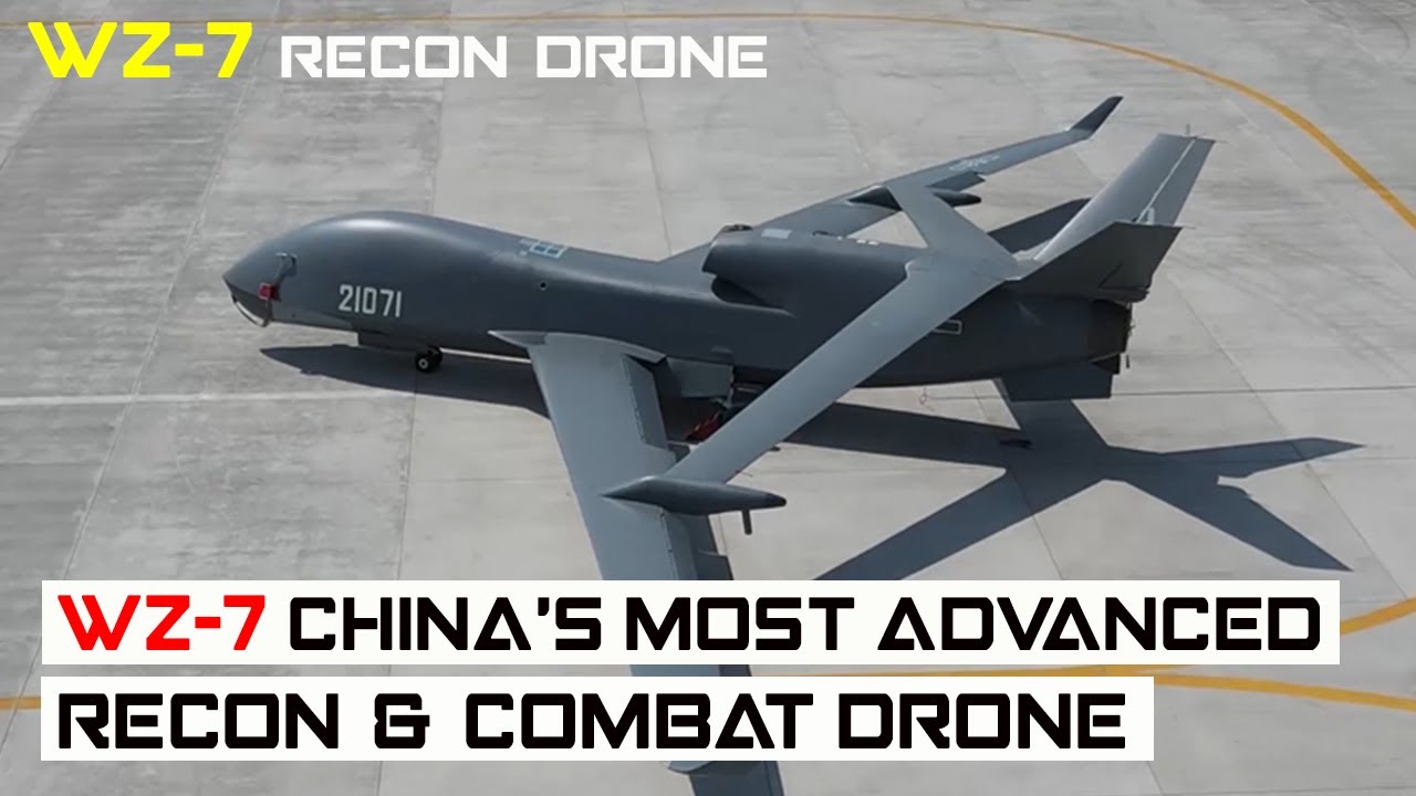 pedal subtraktion vejledning WZ-7 China's Most Advanced Reconnaissance UAV deployed in military Drills |  AOD - YouTube