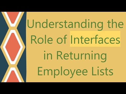 Understanding the Role of Interfaces in Returning Employee Lists
