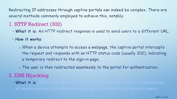 Understanding How Captive Portals Redirect IP Addresses