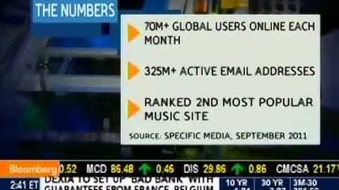 MySpace Future - CEO Of Specific Media to Bloomberg - www.hideciels.com