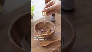 Making a Leave in hair gel for hair growth and shine #asmr screenshot 4