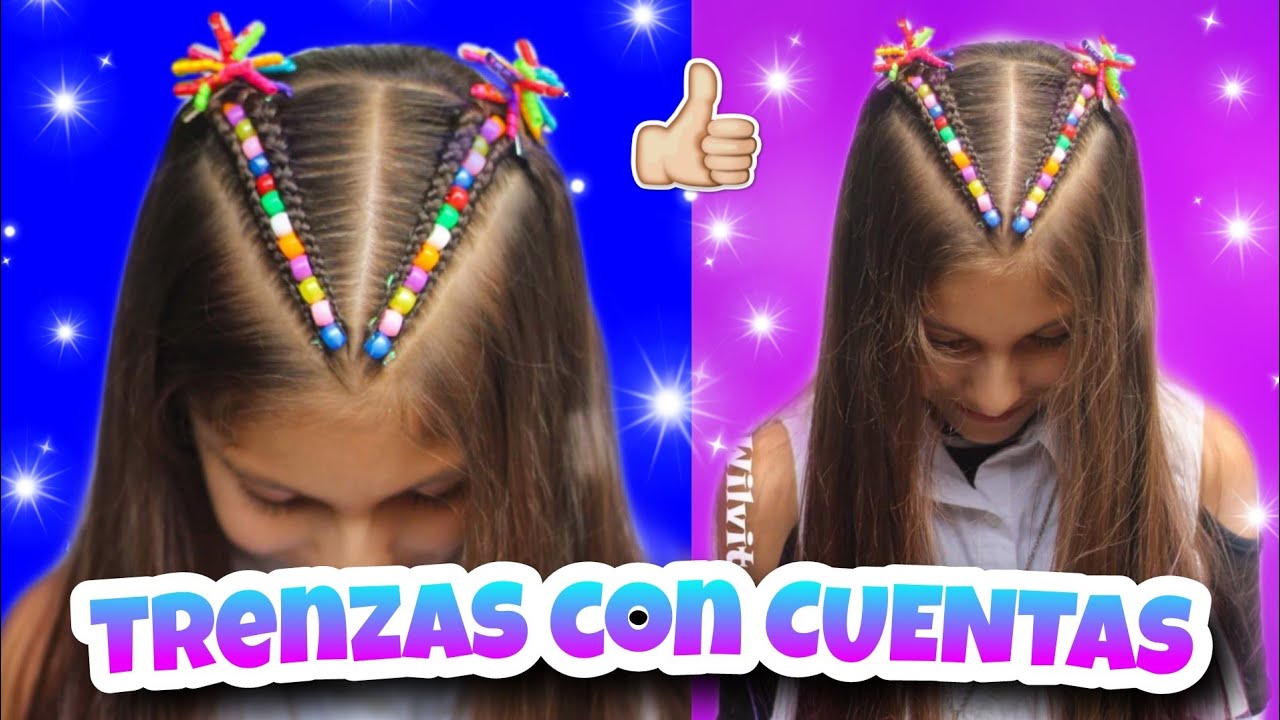 Peinado fácil para niñas con trenza esqueleto  Pequeinados