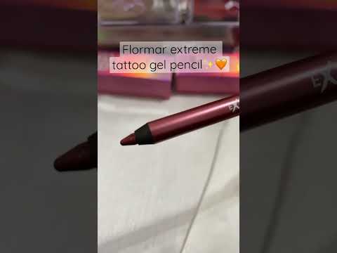 İNANILMAZ YUMUŞAK KALICI FLORMAR EXTREME TATTOO GEL PENCIL✨🧡