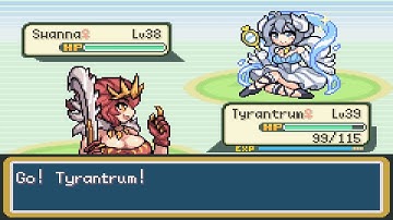 Mega Moemon Fire Red V14c epi55: Tyrunt Amaura Clauncher Duskull Ponyta G and Grimer Evolutions