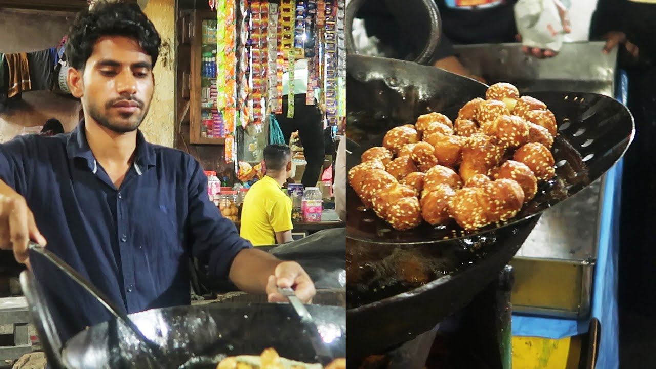 Un Employed Youth Selling ANARSA SWEET on Kolkata Streets | Anarsa Sweet | Kolkata Street Food 2020 | Street Food Zone