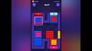 Block Out! Color Sort Puzzle Level 15 Gameplay 