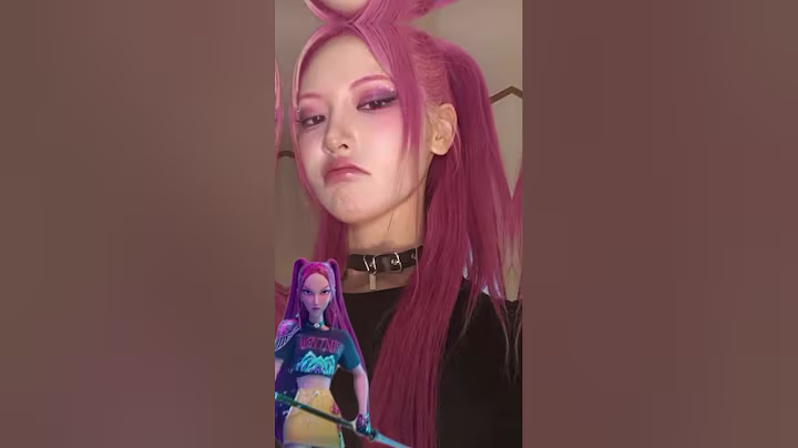 KPDH cosplay Singing soda pop #cosplay #kpopdemonhunters #trending #zoey #rumi #jinu #mira #baby