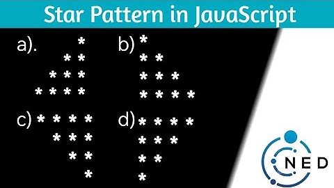 Program for Star Pattern in Java Script for beginners #coding