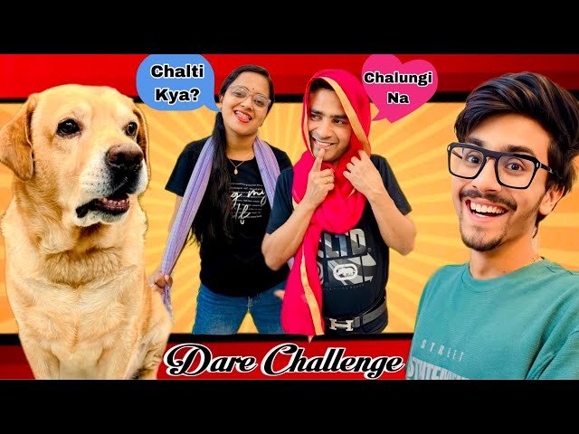 Funny Dares Challenge With family | Leo Ne Kardi Susu | Anant Rastogi class=