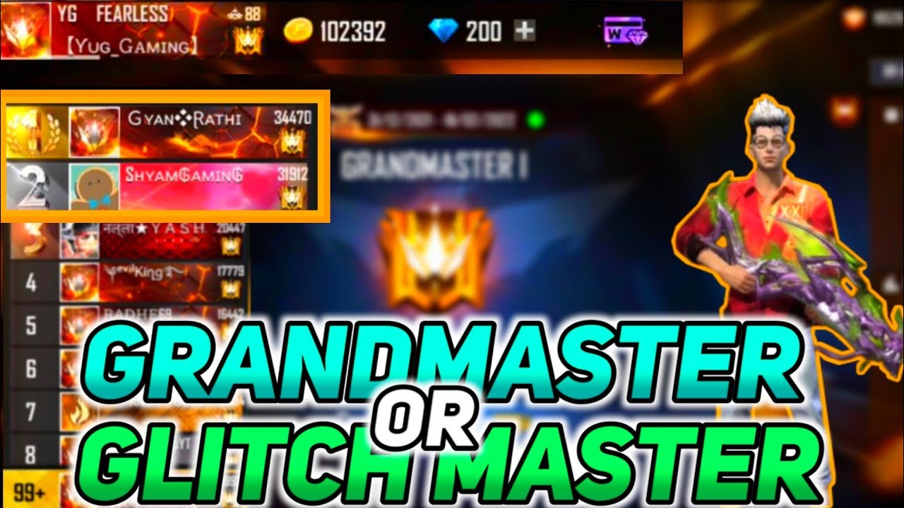 Grandmaster Or Glitch Master || Fearlessgaming - YouTube