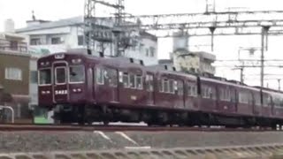 2014.03.25 阪急 5300系5321F 普通梅田行き到着 相川駅 阪急電車 阪急電鉄